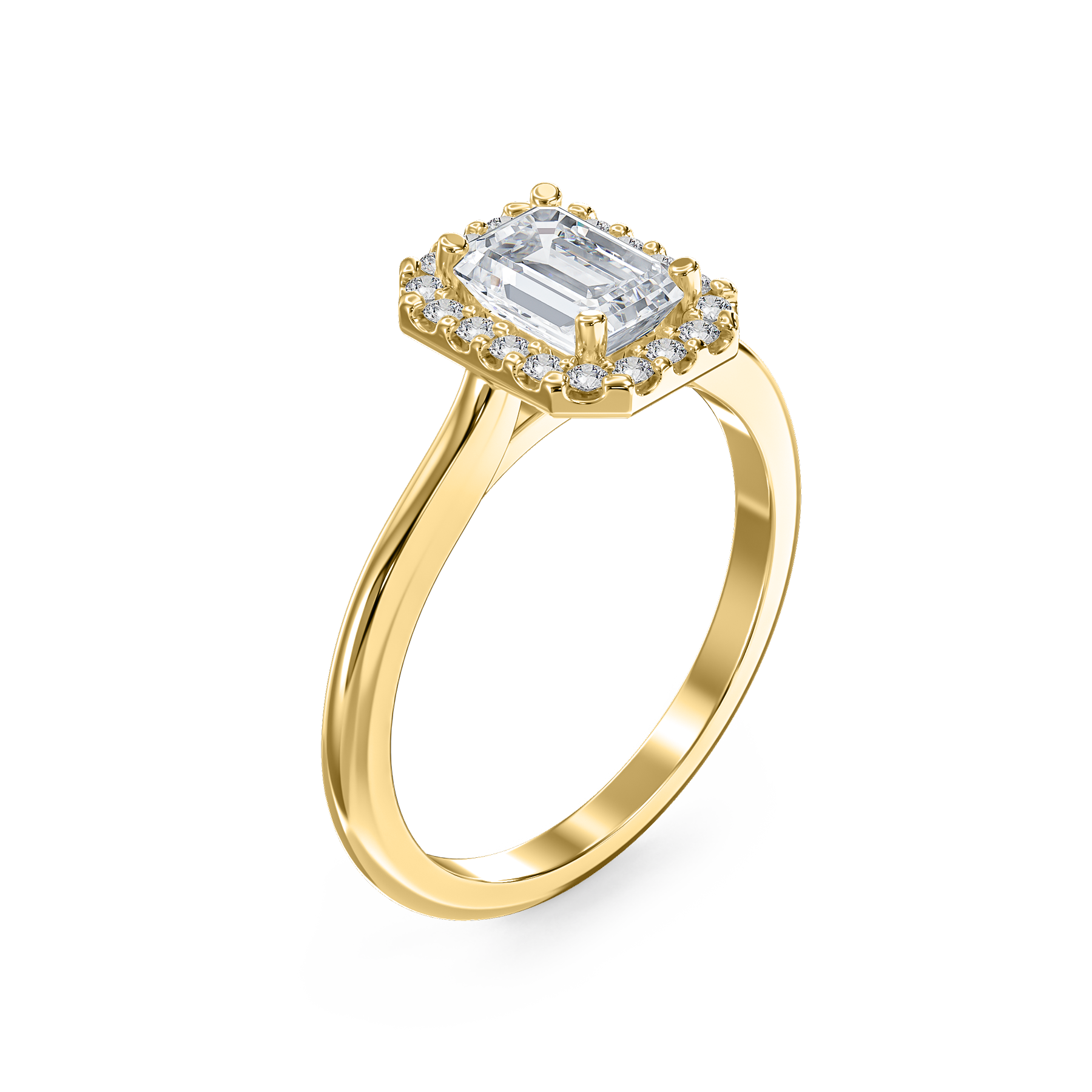 Emerald Diamond Ring